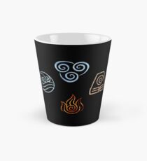 The four Elements Avatar symbols Tall Mug