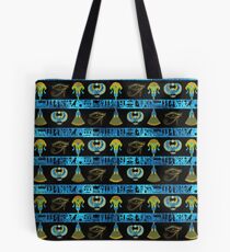 Ägyptische Ornament Symbole Muster Tote Bag