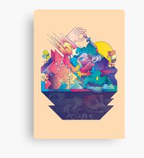Red In Tooth And Claw Canvas Print