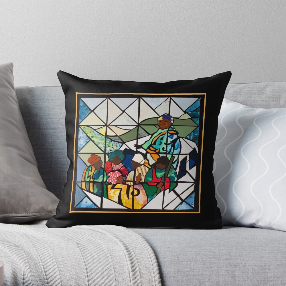 Lesotho Women Throw Pillow