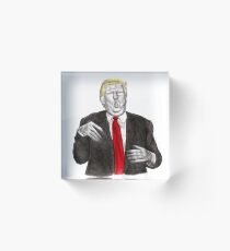 Donald Trump Acrylic Block
