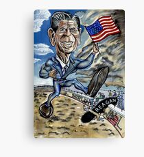 A Reagan in Berlin Canvas Print