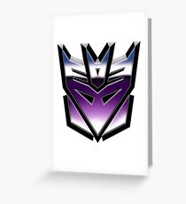 Decepticon Greeting Card