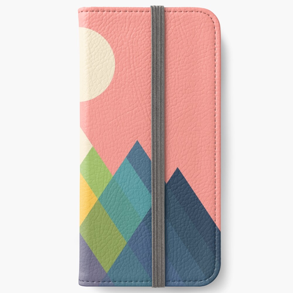 Rainbow Peak iPhone Wallet