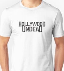 Hollywood Undead text logo Unisex T-Shirt