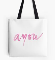 Amore hand littering Tote Bag