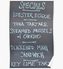 What's On The Menu Poster
