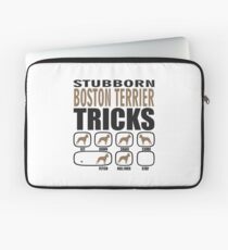 Boston Terrier Stubborn Gift | Boston Terrier Owner Gift | Boston Terrier Dog Gift Laptop Sleeve