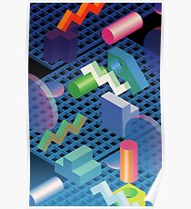 digital landscape i Poster