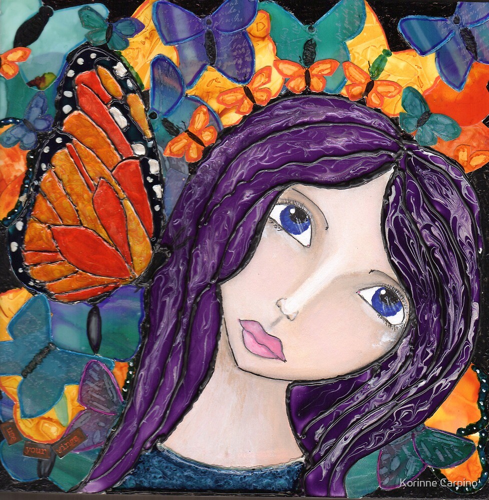 "Mixed Media Inspiration for Women" by Korinne Carpino Redbubble