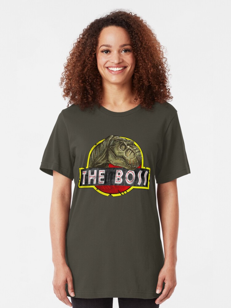 Alternate view of T-Rex the Boss Slim Fit T-Shirt