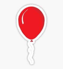 Red Balloon Sticker