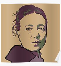 Simone de Beauvoir Poster