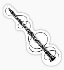 B Flat Clarinet Sticker