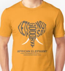 #LNSG zum afrikanischen Elefanten Unisex T-Shirt