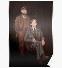 Dwight Schrute Mose Painting Poster