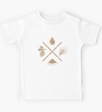 Home Brew Beer Ingredients Kids Tee