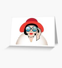 Miss Fisher Con 2018 - Portland Greeting Card