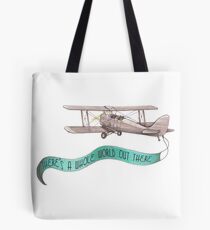 Es gibt eine ganze Welt da draußen Tote Bag
