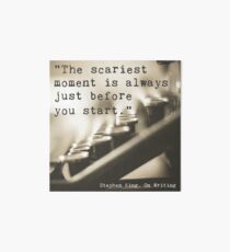 The Scariest Moment Art Board