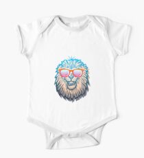 Löwenkopf Baby Body Kurzarm