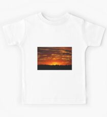 Orange Sunset Kids Tee