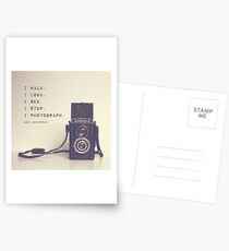 Vintage Camera Postcards