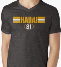 HAHA! Green Bay Men's V-Neck T-Shirt