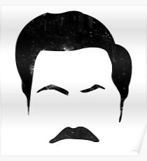 Ron Swanson Parks And Rec Poster