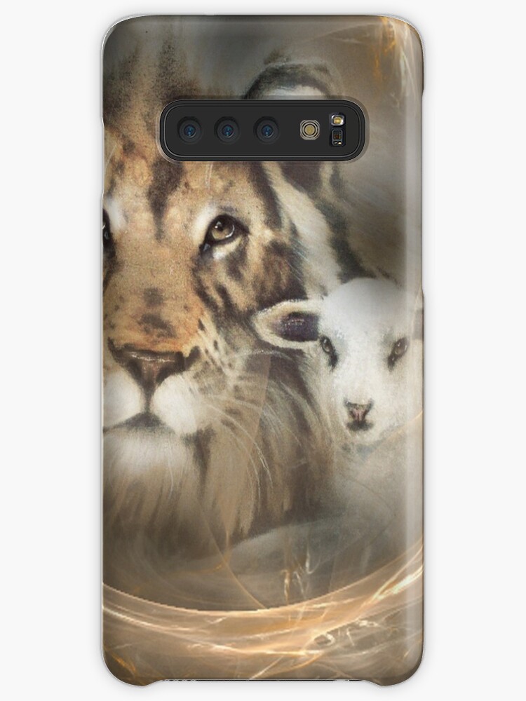 Lion Cross Christian Samsung S10 Case