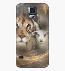 Löwe Lamm "Löwe Lamm" Christus Jesus Christian Spiritualität Geschenke beliebt "Best Selling" schön Hülle & Klebefolie für Samsung Galaxy