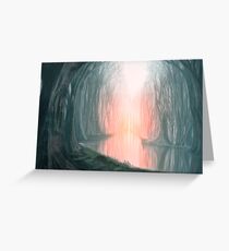 Winter Woods Greeting Card