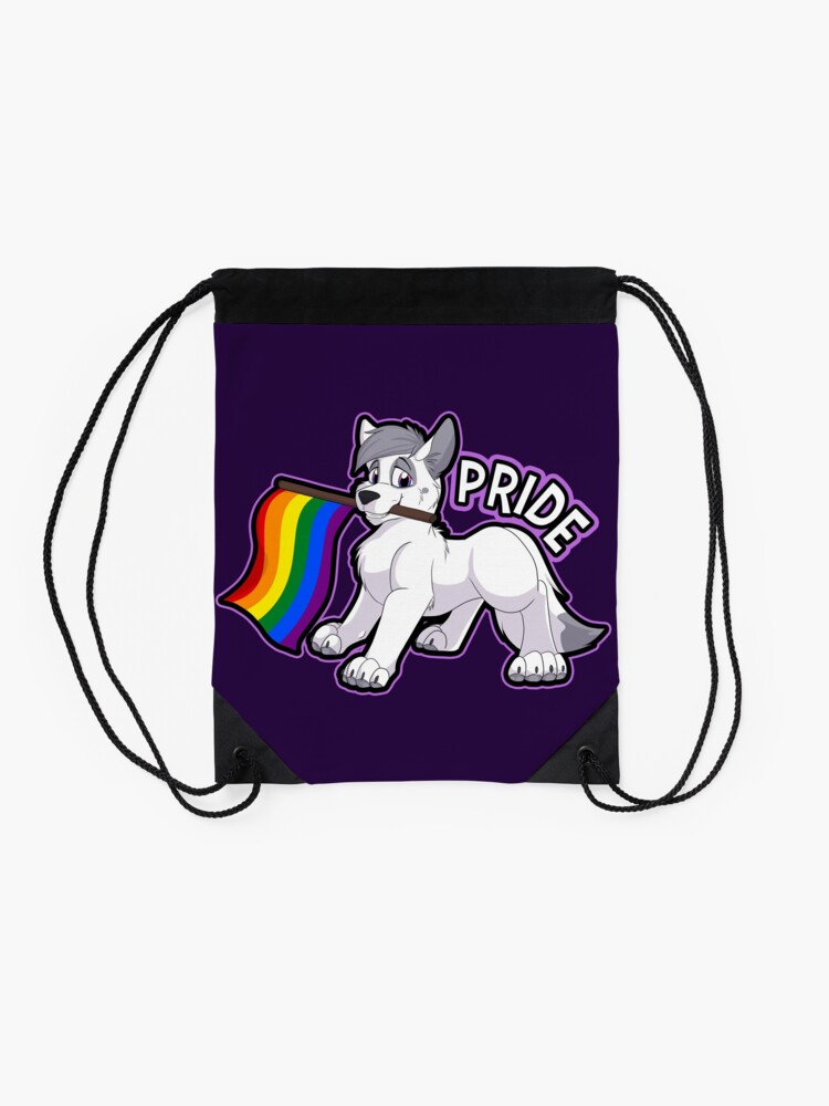 pride drawstring bag