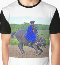 A Bent Leg Bow Graphic T-Shirt
