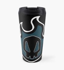 halftone grunge shinigami Travel Mug