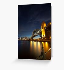 Sydney Harbour Bridge - 5D Mk II Greeting Card
