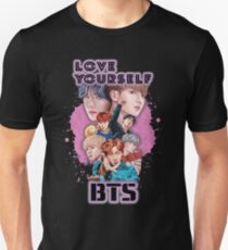 Camiseta unisex BTS amate a ti mismo