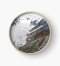 High up in the Alps Clock