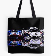 Porsche versus Porsche Tote Bag