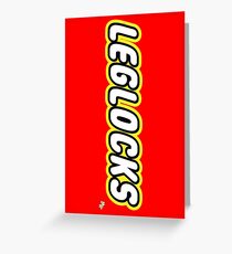 Leglocks BJJ Greeting Card