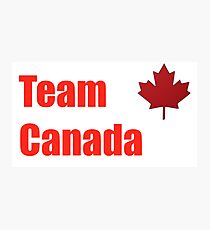 Go Canada! Photographic Print