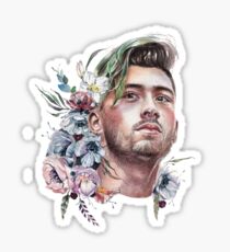 ZAYN&FLOWERS - Watercolor print Sticker