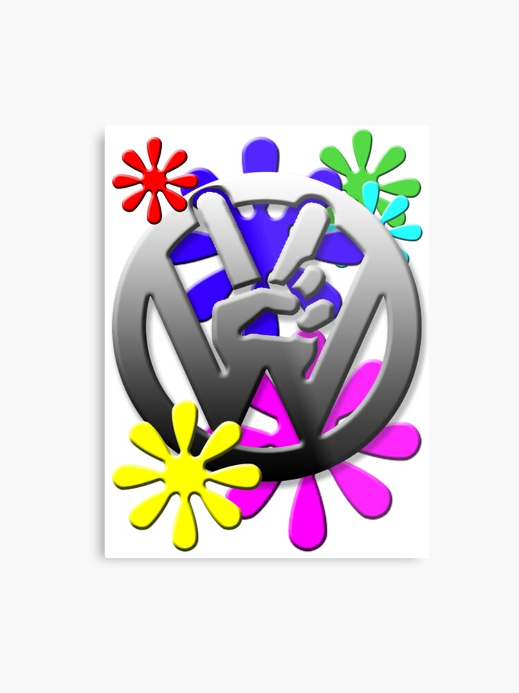 Hippie Wallpaper With Abstract Flowers