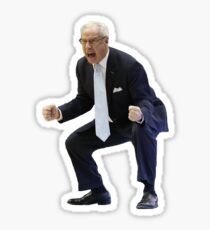 Angry Roy Williams UNC Sticker