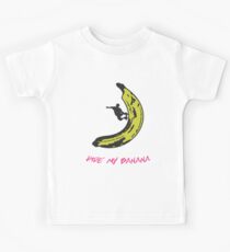 Ride My Banana Skateboard Kids Tee