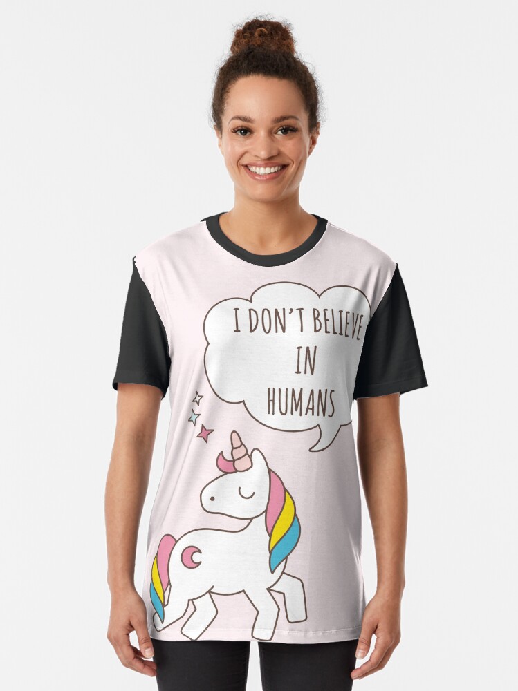 Alternate view of Unicorn Graphic T-Shirt