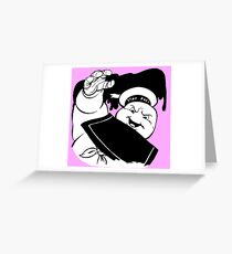 STAY PUFT ATTACK - 0293 Greeting Card