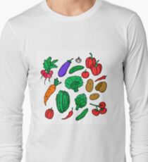 Vegetables Long Sleeve T-Shirt
