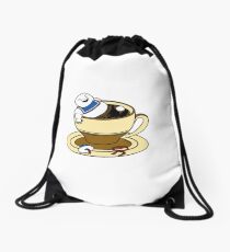 RELAXING MARSHMALLOW MAN - 0291 Drawstring Bag
