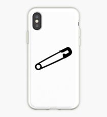 Safety pin iPhone Case